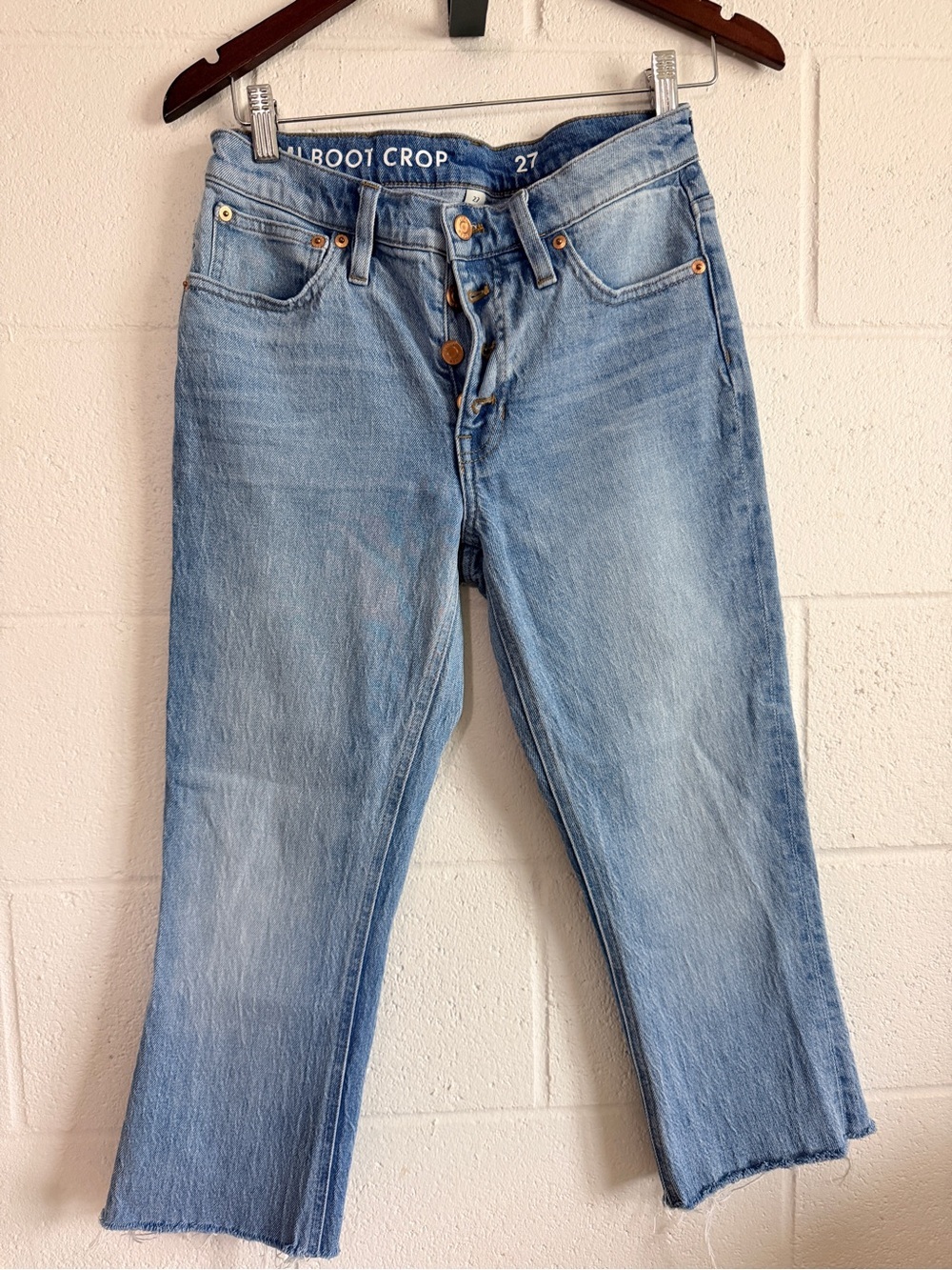 J crew Demi Boot Crop  Size 27